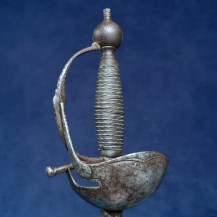 Spanish 18th Century Smallsword, with Motto-Inscribed Blade 4